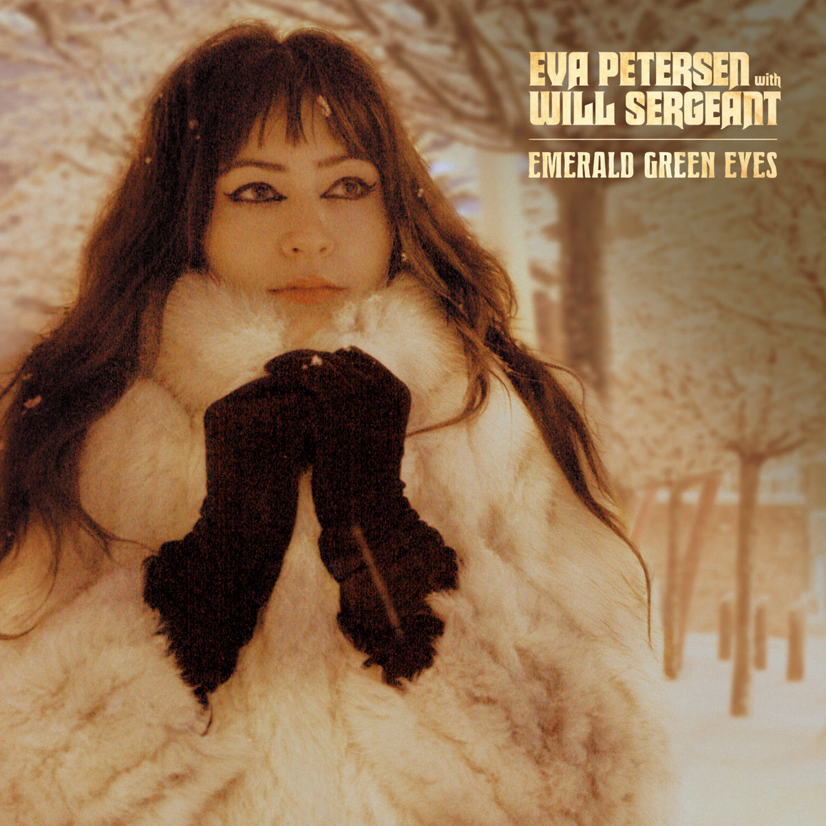 Eva Petersen & Will Sergeant 'Emerald Green Eyes' Vinyl signed