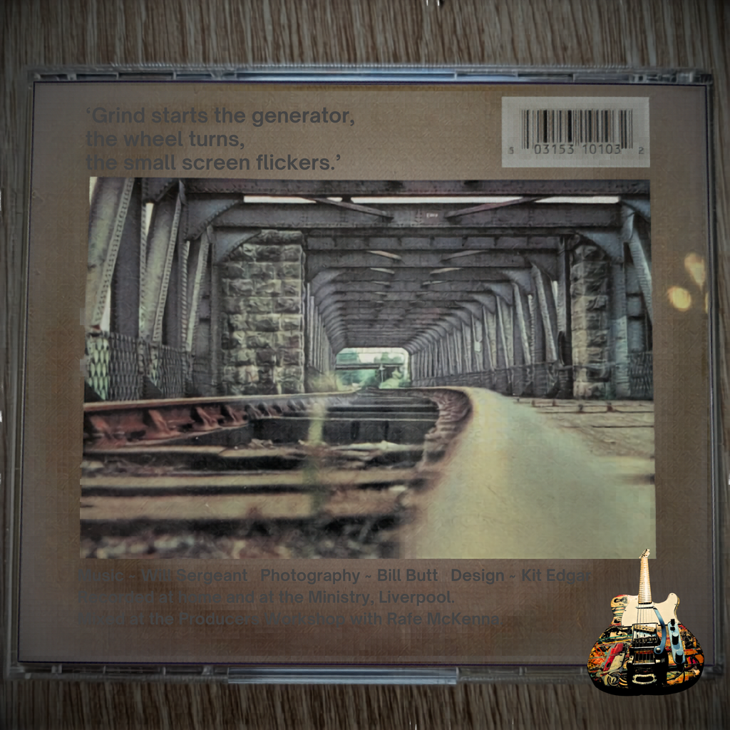 Will Sergeant 'Themes For Grind' signed CD