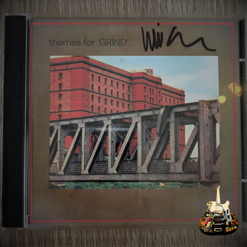 Will Sergeant 'Themes For Grind' signed CD